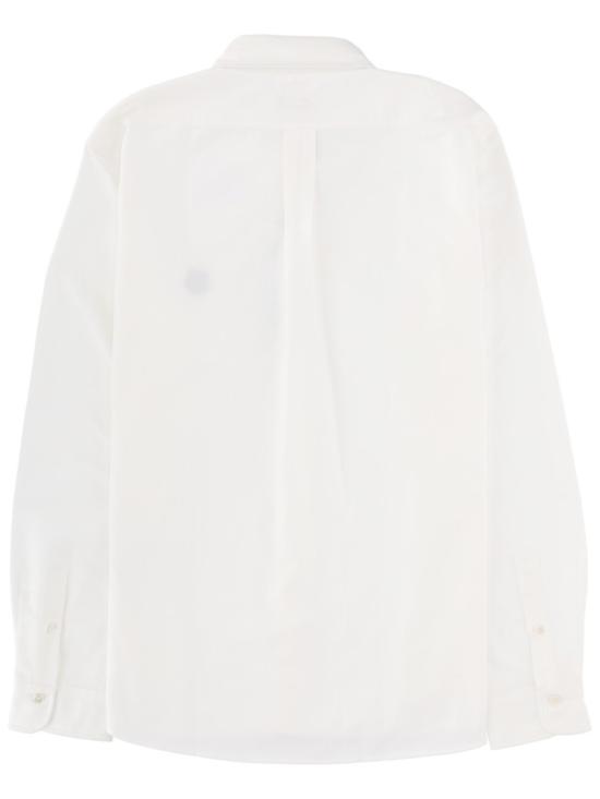 26SS 겐조 보케 플라워 엠브로이더드 캐주얼 셔츠 FG55CH4109LO 01 White - KENZO