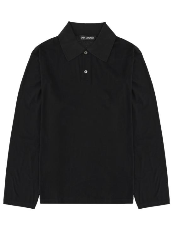 26SS 아워레가시 럭비 롱슬리브 하이 트위스트 저지 M2266RB BLACKHIGHTWISTJERSEY Black