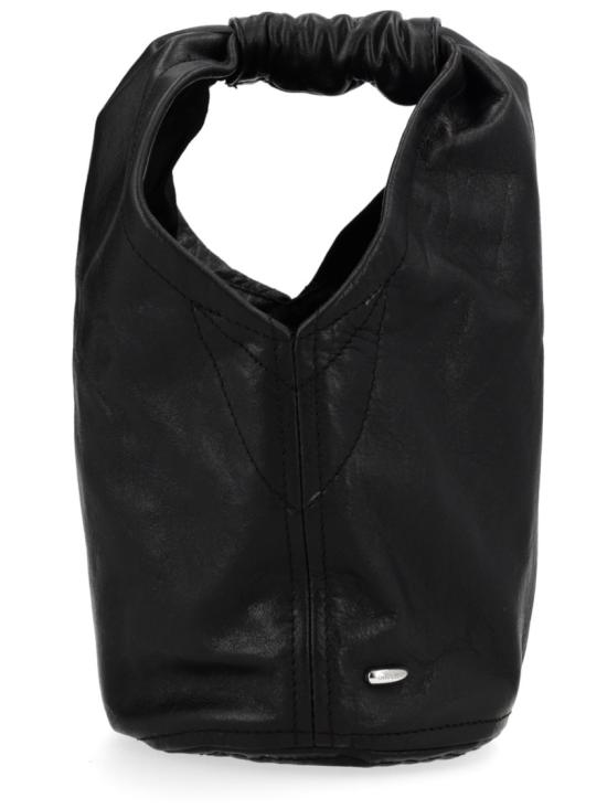 26SS 아워레가시 포핀호 드립 백 A2268FMA MALLEABLEBLACKBULLHIDE Black