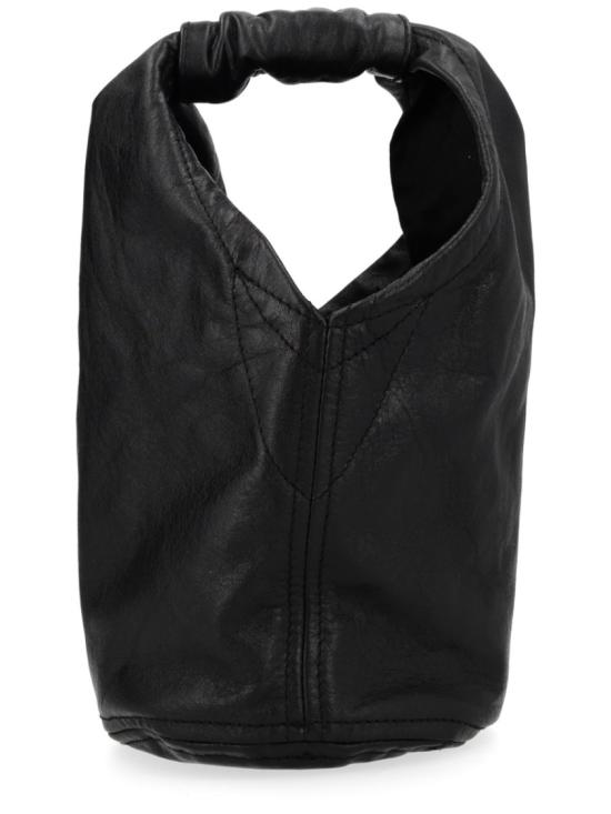 26SS 아워레가시 포핀호 드립 백 A2268FMA MALLEABLEBLACKBULLHIDE Black - OUR LEGACY