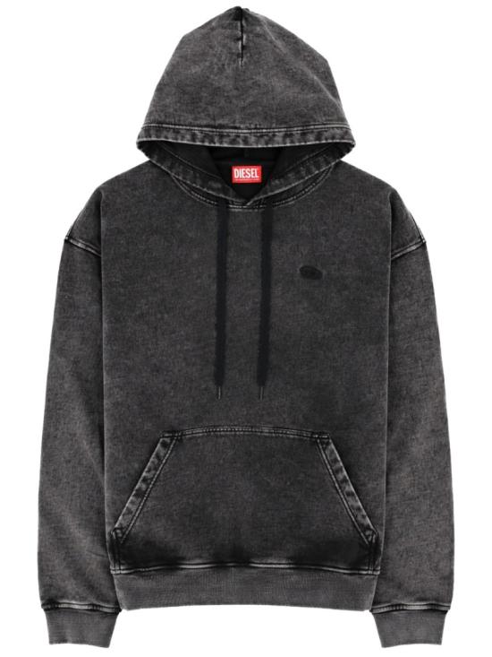 26SS 디젤 s-boxt-hood-den 후드티셔츠 A19325 0KIBZ9XXA Black