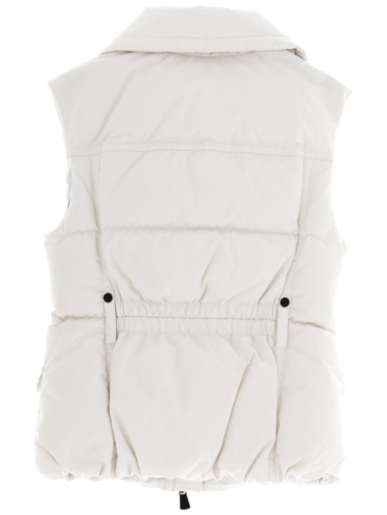 25FW 몽클레어 패딩 조끼 1A00022 5988K02B White - MONCLER