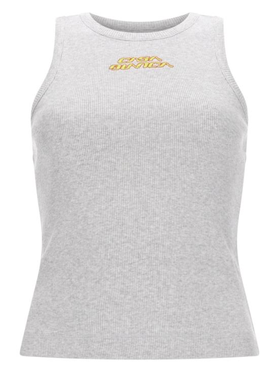 26SS 카사블랑카 탑 W SS26 JTS 072 02GREYMARLE White