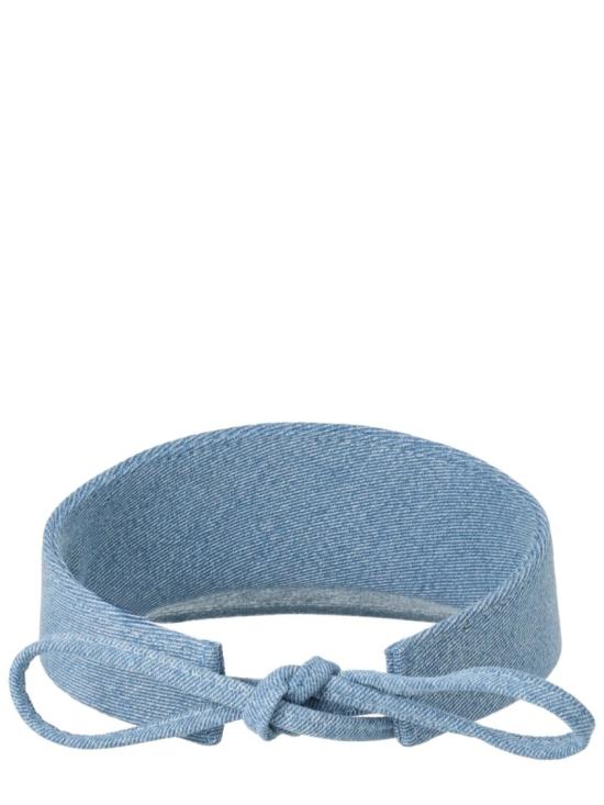 26SS 루슬란바진스키 모자 KZR075PS26 C JNS BOW WRBBLUE Blue - RUSLAN BAGINSKIY