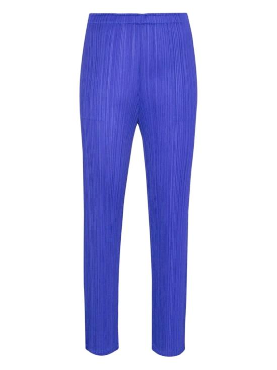  플리츠플리즈 스트레이트 팬츠 PP66JF115 73 Blue