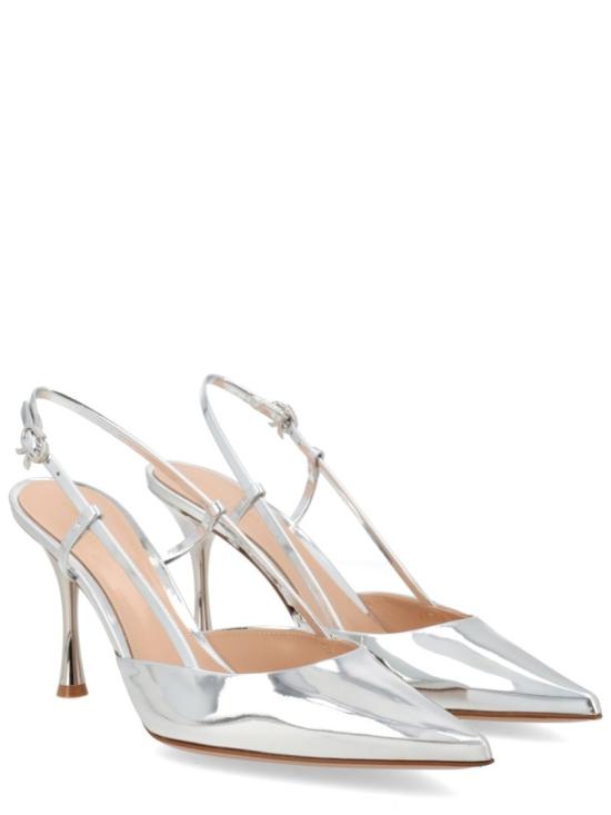 26SS 지안비토로시 힐/펌프스 G95335 85LACMETARGE White - GIANVITO ROSSI