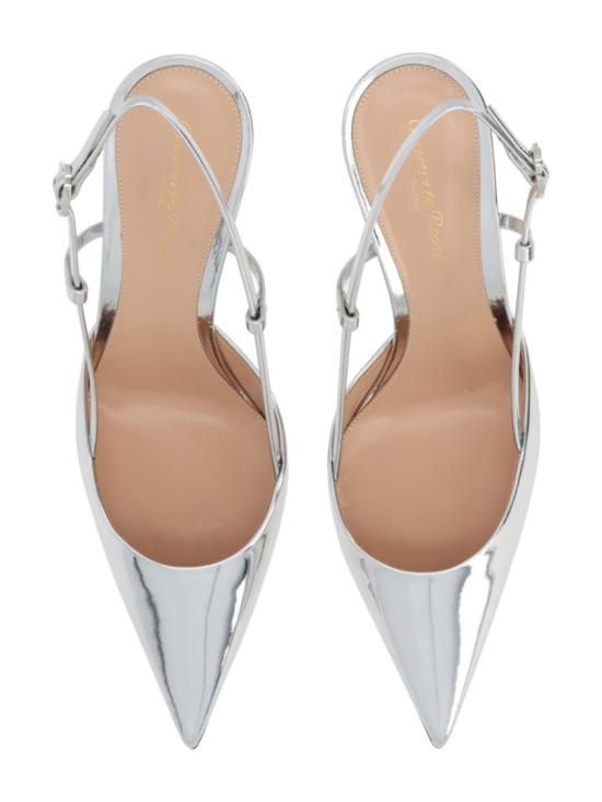 26SS 지안비토로시 힐/펌프스 G95335 85LACMETARGE White - GIANVITO ROSSI