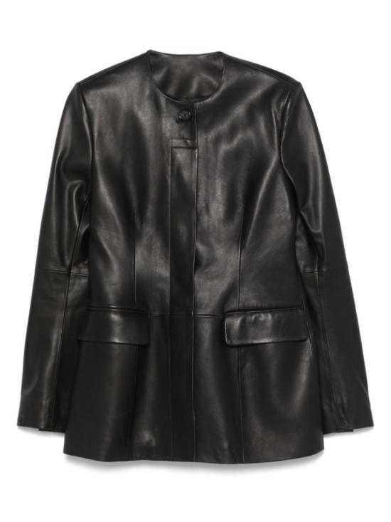  토템 가죽 자켓 252WRO0192LE0127 BLACK001 Black