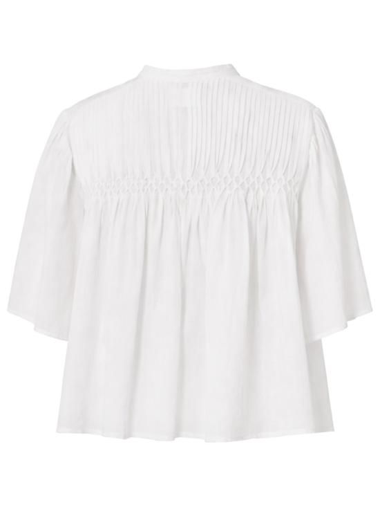 26SS 이자벨마랑에뚜왈 블라우스 HT0456FA B3J04E20WH White - ISABEL MARANT ETOILE