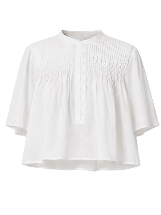 26SS 이자벨마랑에뚜왈 블라우스 HT0456FA B3J04E20WH White