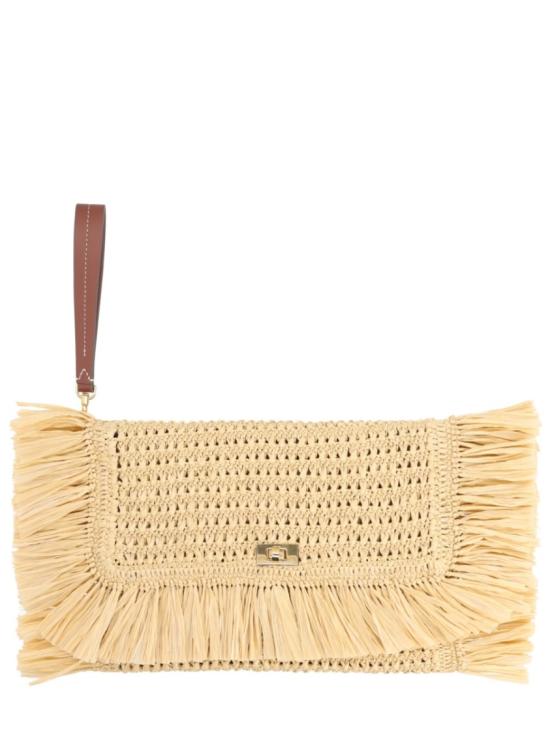26SS 안야힌드마치 클러치/파우치 203685 NATURAL Neutrals