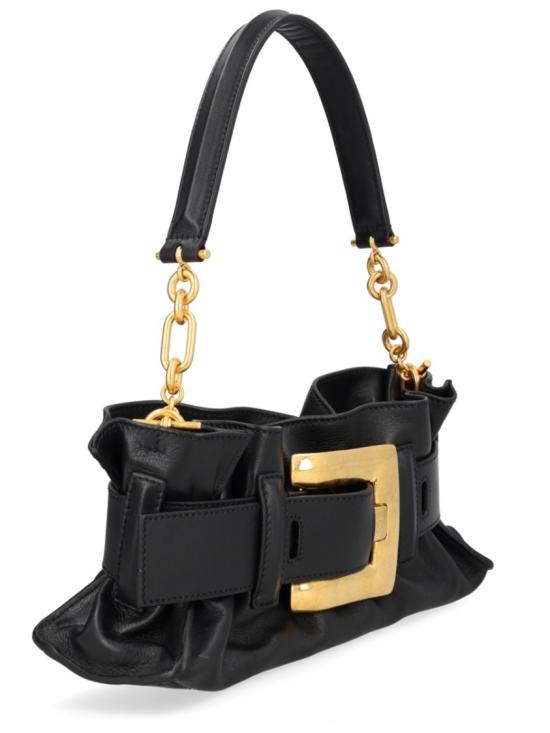 26SS 발망 숄더백 GN1AE994LSAX 0PA Black - BALMAIN