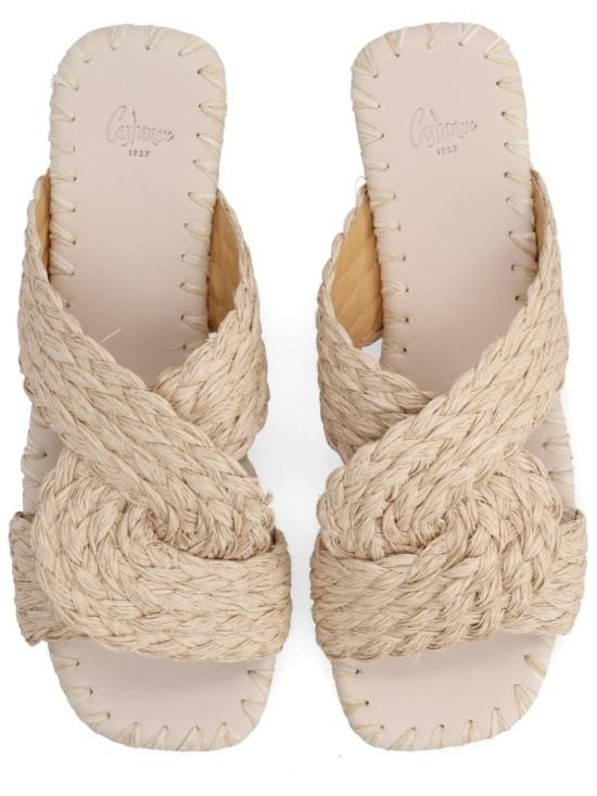 26SS 까스따네르 뮬/슬리퍼 026145 202 CRUDO Neutrals - CASTANER