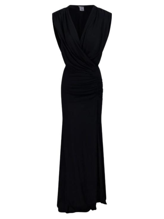 26SS 아마주인 롱 원피스 12MEGUDB Black