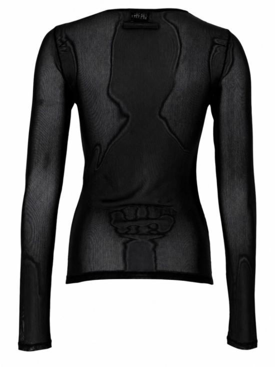 26SS 장 폴 고티에 긴팔 티셔츠 TO433 M01600 Black - JEAN PAUL GAULTIER
