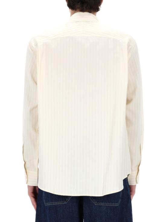 26SS 스튜디오 니콜슨 긴팔 셔츠 VIEWSNM 1126 AMBERSTRIPE Neutrals - STUDIO NICHOLSON
