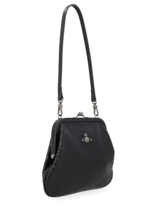 26SS 비비안웨스트우드 클라스프 클로저 비비안 숄더백 4B01001BW L00D7N204 Black - VIVIENNE WESTWOOD