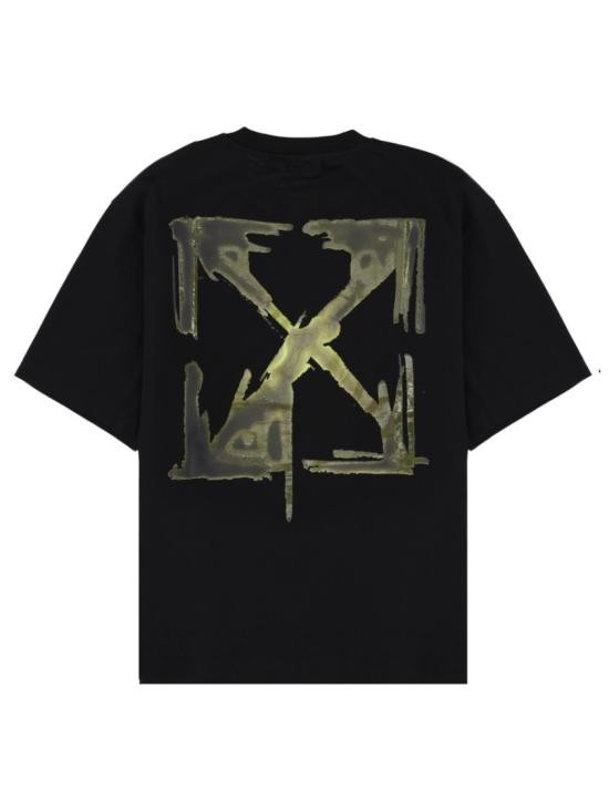 26SS 오프화이트 반팔 티셔츠 44MAA120 S26J002001 Black - OFF WHITE