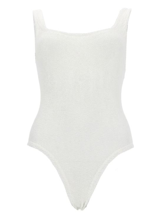 26SS 훈자 지 비치웨어 S SQUARE CR WHITE White