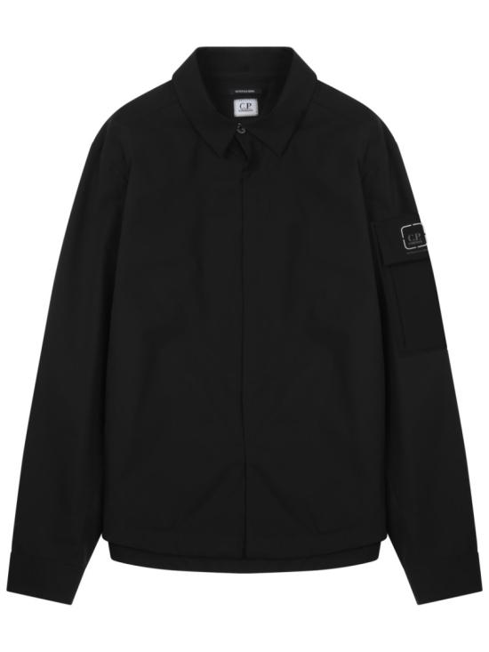 26SS 씨피 컴퍼니 메트로폴리스 시리즈 메트로-텍 집 오버셔츠 20CLOS006A 110264V999 Black