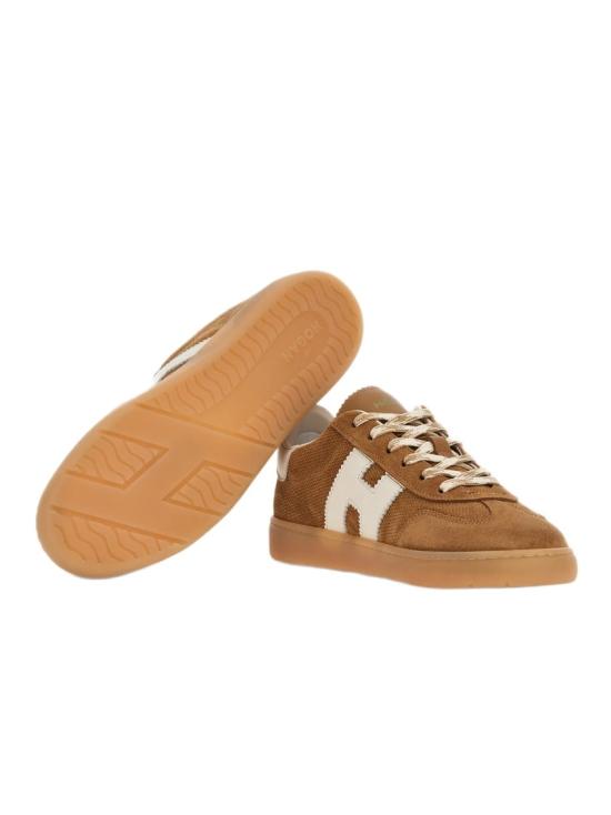 26SS 호간 스니커즈 HXW6470FB60UXJ419E Brown - HOGAN