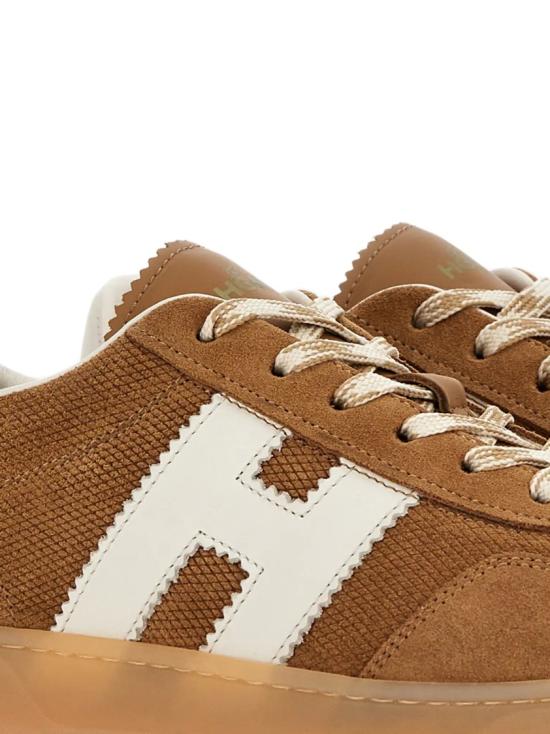 26SS 호간 스니커즈 HXW6470FB60UXJ419E Brown - HOGAN