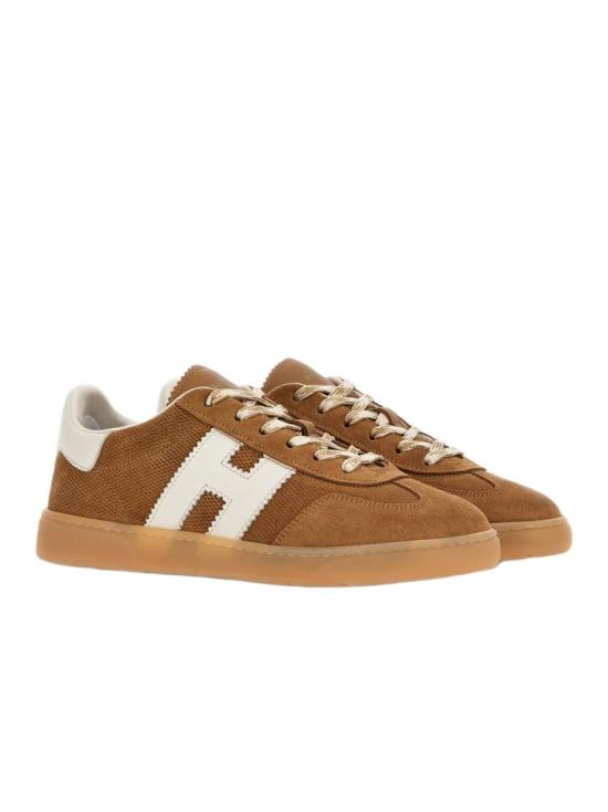 26SS 호간 스니커즈 HXW6470FB60UXJ419E Brown - HOGAN