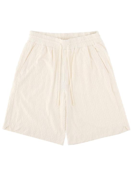 26SS 드롤드무슈 숏팬츠 BS158 CO201OFFWHITE Neutrals