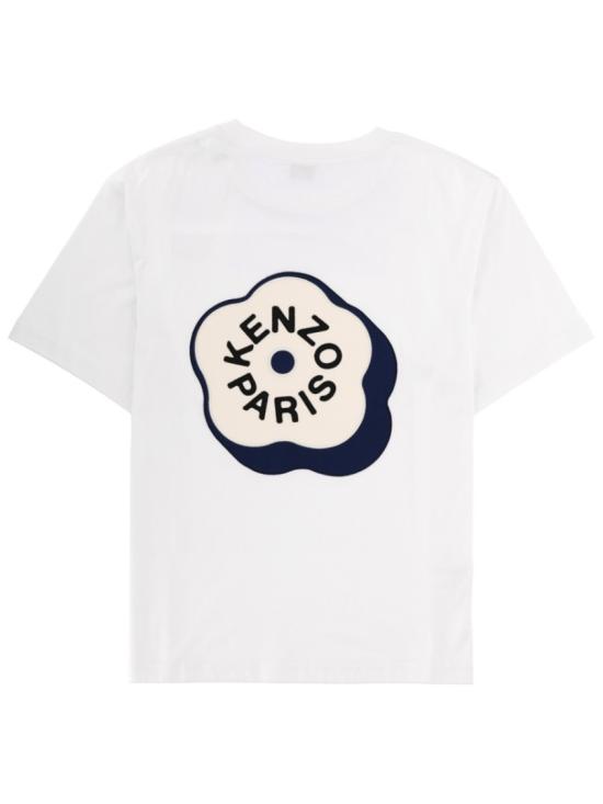 26SS 겐조 Boke Flower 2.0 자수 오버사이즈 티셔츠 FG55TS4024SG 01 White - KENZO