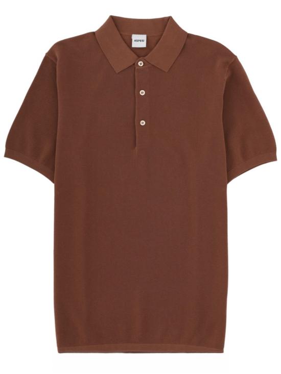 26SS 아스페시 폴로 티셔츠 M062 D09610321 Brown