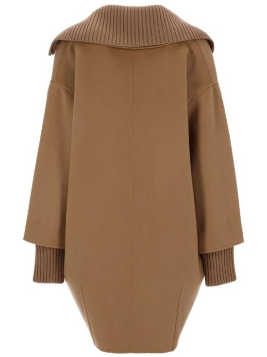 25FW 파로쉬 케이프 D431739 LEAK25004 Brown - PAROSH