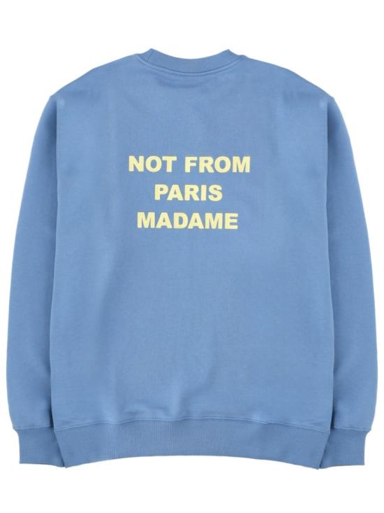 26SS 드롤드무슈 긴팔 티셔츠 SW149 CO127ATLANTICBLUE Blue - DROLE DE MONSIEUR