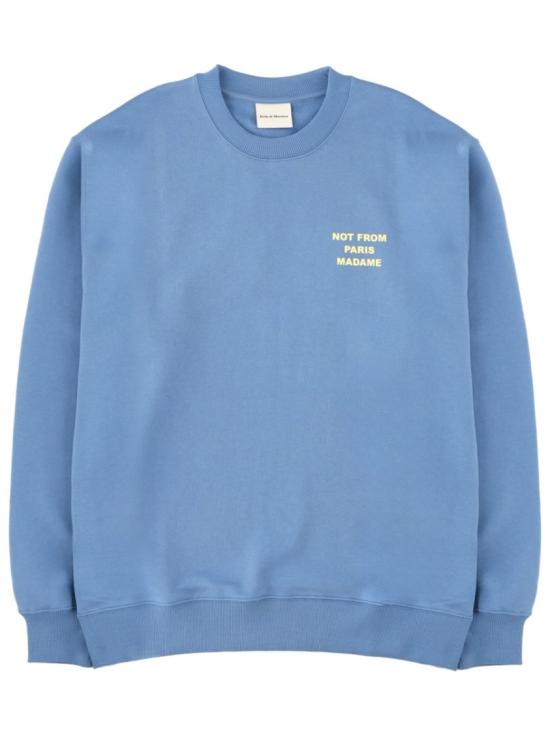 26SS 드롤드무슈 긴팔 티셔츠 SW149 CO127ATLANTICBLUE Blue