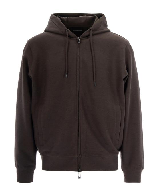 26SS 엠포리오 아르마니 후드 티셔츠 3435277 Black