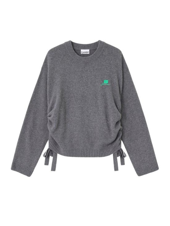 26SS 가니 울 믹스 점퍼 K2632 220 Grey
