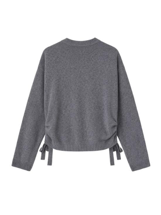 26SS 가니 울 믹스 점퍼 K2632 220 Grey - GANNI