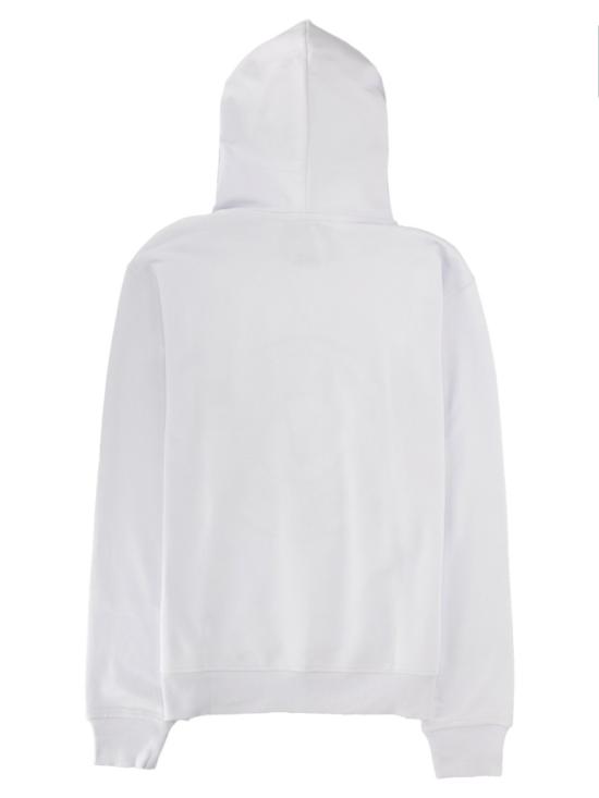 26SS 베르사체 후드 티셔츠 80GAIE03 CF00E003 White - VERSACE