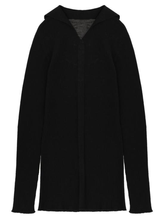26SS 릭 오웬스 스웨터 RU01F2641 RIBM09 Black