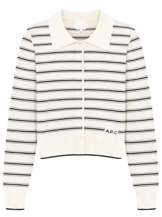 26SS 아페쎄 니트웨어 COHLP F22320 TAT White