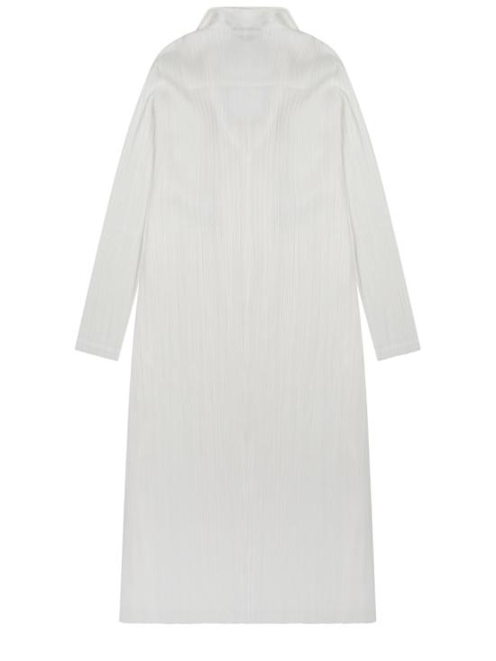  플리츠플리즈 코트 PP66JA123 1 White - PLEATS PLEASE