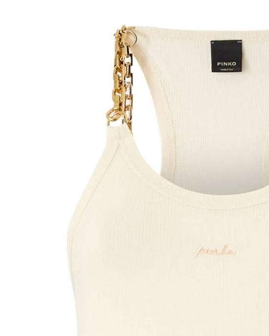 26SS 핑코 탑 4648086 White - PINKO
