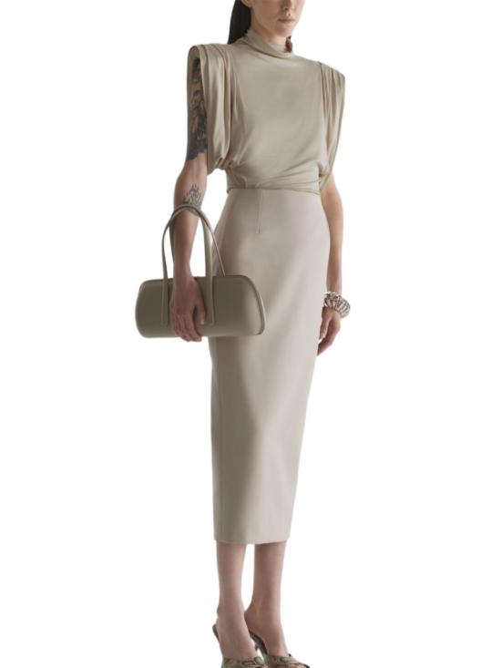 26SS 뮈글러 롱 원피스 26S1TO 08743012 7322 Neutrals - MUGLER