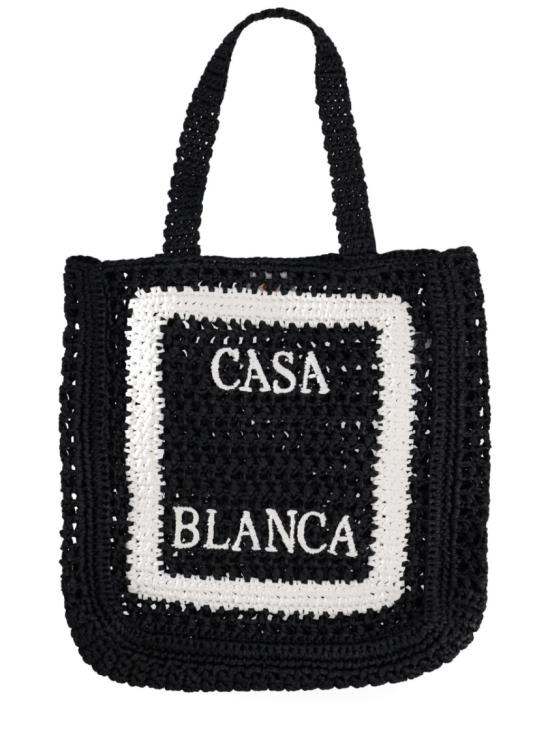 26SS 카사블랑카 숄더백 A SP26 BAG 175 02BLACK Black