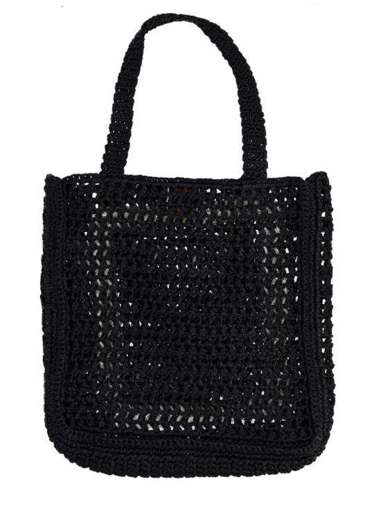 26SS 카사블랑카 숄더백 A SP26 BAG 175 02BLACK Black - CASABLANCA