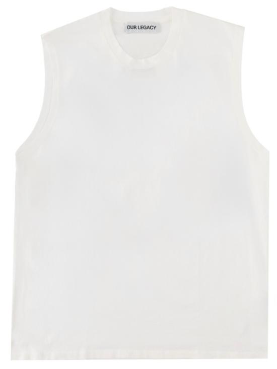 26SS 아워레가시 박스 롱슬리브 스프레이 페이드 고스트 스트라이프 M2266BSP STAFFPICKSPRINT White