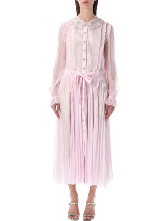 26SS 셀프 포트레이트 롱 원피스 RS26034MPPINK Pink