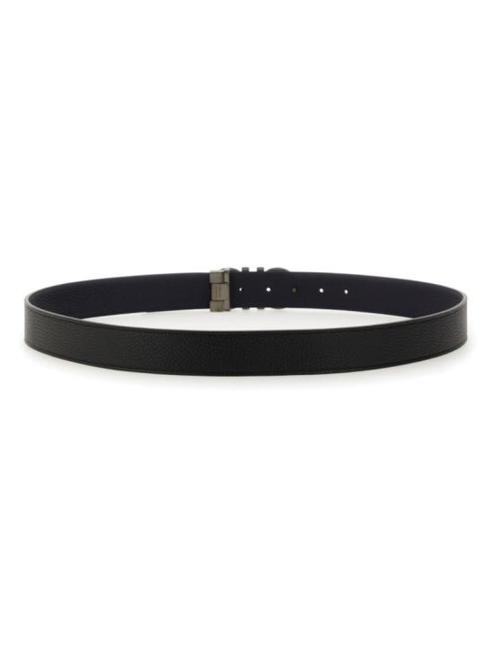  살바토레 페라가모 가죽 벨트 776307 675542180 Black - SALVATORE FERRAGAMO