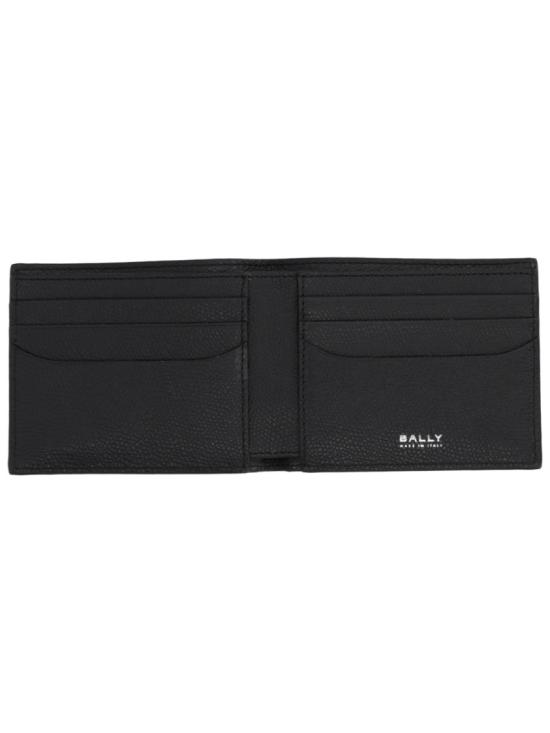  발리 에센셜 로고 반지갑 MLW08H VT574U901P Black - BALLY