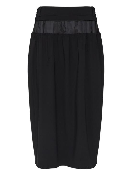 25FW 마르지엘라 미디 스커트 S51ME0040 M35517900 Black