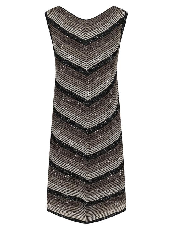 26SS 디익스테리어 미디 원피스 620802NERO Black